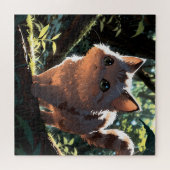 Puzzle Cute anime cat (Horizontal)