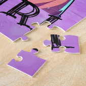 Puzzle Cute Anime Girl Holding Bubble Tea Personnalisé (Côté)