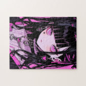 Puzzle Cute Anime Goth Girl (Horizontal)