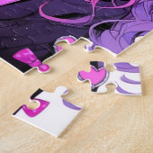 Puzzle Cute Anime Goth Girl (Côté)