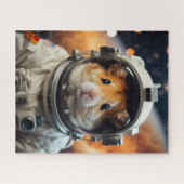 Puzzle Cute astronaute spatiale Hamster (Horizontal)