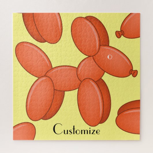 Puzzle Cute Balloon Chien Thunder_Cove (Vertical)