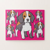 Puzzle Cute Beagle (Horizontal)