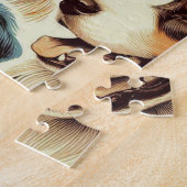 Puzzle Cute berger australien sans couture (Côté)