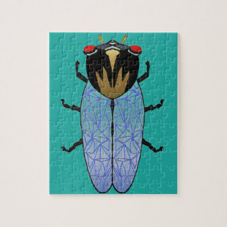 Puzzle Cute Black Cicada