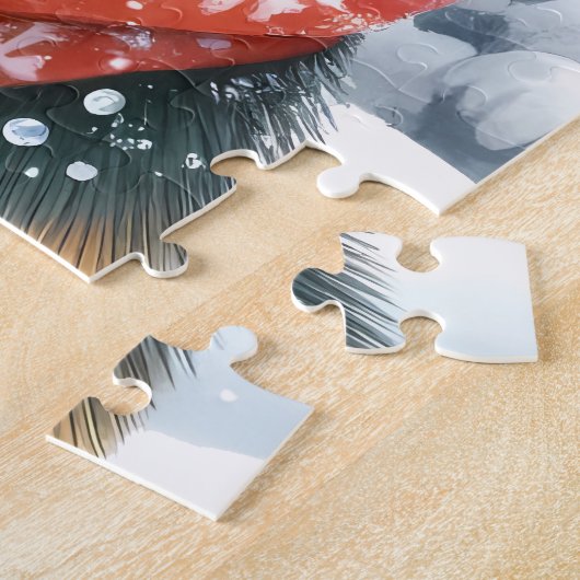 Puzzle Cute Black Lab Chien Black Labrador Retriever (Côté)