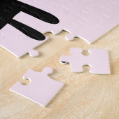 Puzzle Cute Black Scruffy Cartoon Kitten Chat (Côté)