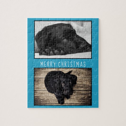 Puzzle Cute Blue Chien Chien Chien Chien Chien Chien 2 Ph (Vertical)