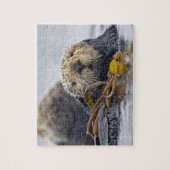 Puzzle Cute California Sea Otter (Vertical)