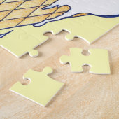 Puzzle Cute Cartoon Glace Cream and Cupcake, Kawaii Sweet (Côté)