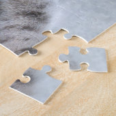 Puzzle Cute Cat et Santa Claus Hat (Côté)