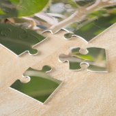 Puzzle Cute Cat Kitten escalade dans un Eucalyptus Tree - (Côté)