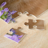 Puzzle Cute chaton au gingembre dans un jardin... (Côté)