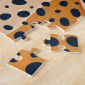 Puzzle Cute Cheetah Rose or Pop Art (Côté)