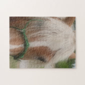 Puzzle Cute Cheval Visage Animal (Horizontal)