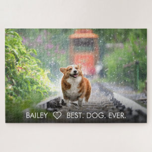 Puzzle Cute Chien Animaux de compagnie Photo Personnalisé