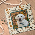 Puzzle Cute Chien Motif Photo Animal Inspirivity<br><div class="desc">Custom Fun Dog Photo Puzzle - bois, os, pattes Inspirivity artwork créé pour vous inspirer en travaillant sur ce amusant puzzle animal de compagnie. Un cadeau photo parfait pour la Saint-Valentin et idéal pour tout amoureux des chiens. Plongez-vous dans la photo motif et amusante que vous sélectionnez. Élevez votre temps...</div>