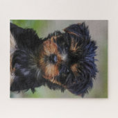 Puzzle Cute chiot Yorkie (Horizontal)