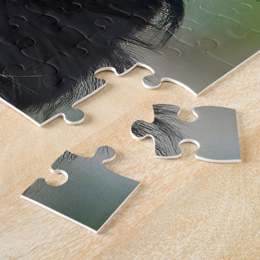 Puzzle Cute chiot Yorkie (Côté)