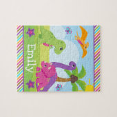 Puzzle Cute Colorful Girl (Horizontal)
