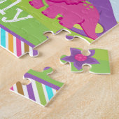 Puzzle Cute Colorful Girl (Côté)