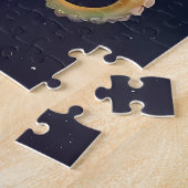 Puzzle Cute Cosmique Octopus Surreal Rainbow Art (Côté)