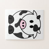 Puzzle Cute Dairy Cow (Horizontal)