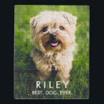 Puzzle Cute Dog Personnalisé Animaux de compagnie Photo p<br><div class="desc">Le puzzle parfait pour les amoureux de les chiens ! Ajoutez simplement la photo et le nom de votre chien ou animal de compagnie pour créer un puzzle unique qui sera chéri pendant des années à venir. Amusant, facile et unique - fait un grand cadeau pour les anniversaires, les vacances...</div>