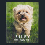 Puzzle Cute Dog Personnalisé Animaux de compagnie Photo p<br><div class="desc">Le puzzle parfait pour les amoureux de les chiens ! Ajoutez simplement la photo et le nom de votre chien ou animal de compagnie pour créer un puzzle unique qui sera chéri pendant des années à venir. Amusant, facile et unique - fait un grand cadeau pour les anniversaires, les vacances...</div>