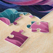 Puzzle Cute Fantasy Mermaid With Hearts (Côté)
