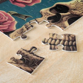 Puzzle Cute fille Goth Vintage (Côté)