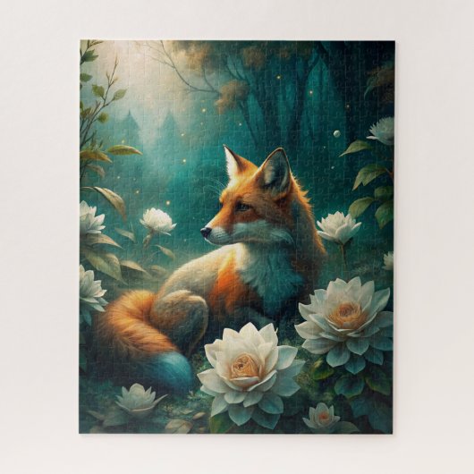 Puzzle Cute Fox (Vertical)