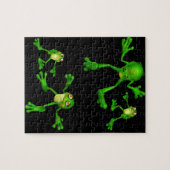 Puzzle Cute Froggy verte (Horizontal)