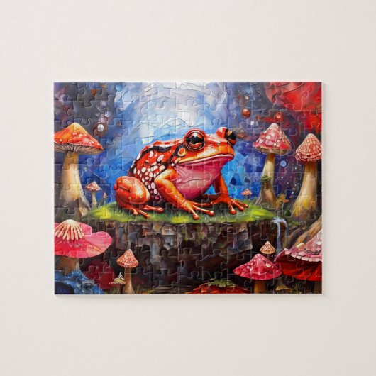 Puzzle Cute Funny Little Frog Collection (Horizontal)