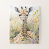 Puzzle Cute Giraffe (Vertical)