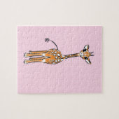 Puzzle Cute Giraffe drawing, safari animals  (Horizontal)
