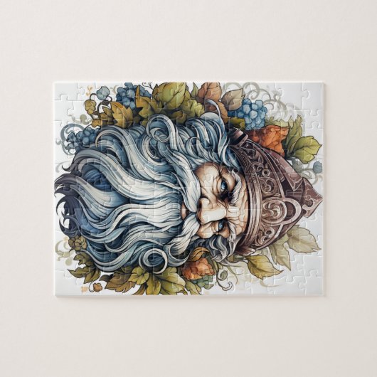 Puzzle Cute Gnome (Horizontal)