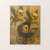 Puzzle Cute Griffins & Baby Cyclops Mythologie Imaginaire (Vertical)
