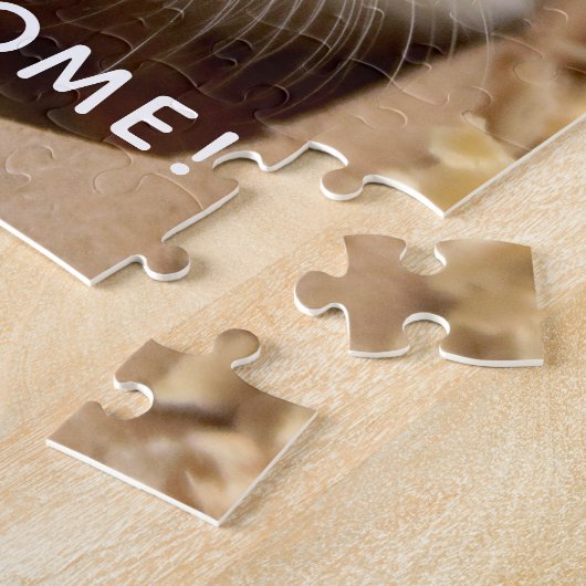 Puzzle Cute Hamster Hello There Welcome Home (Côté)