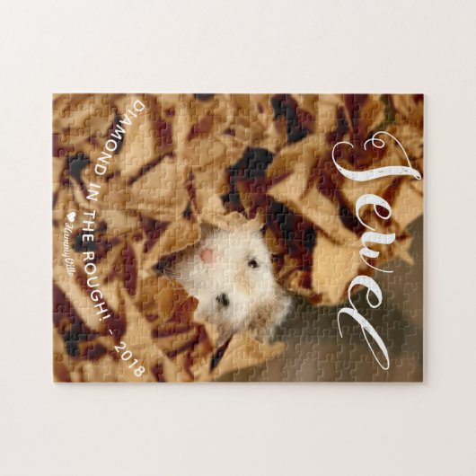 Puzzle Cute Hamster Jewel (Horizontal)