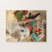 Puzzle Cute Hamster Xmas Decoration (Horizontal)