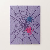 Puzzle Cute Heart Spider Web (Vertical)