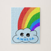 Puzzle Cute Kawaii Cloud Rainbow Dessin pour enfants`s (Vertical)
