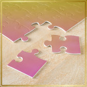 Puzzle Cute Kawaii fraise avec un coeur souriant -