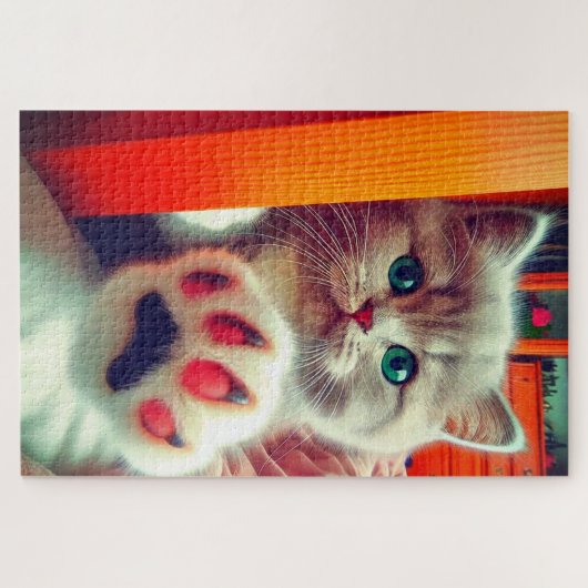 Puzzle Cute Kitten (Horizontal)