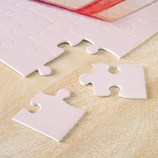 Puzzle Cute Kitten dans une boîte Cadeau d'anniversaire (Côté)