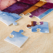 Puzzle Cute Kitten Under Christmas Tree (Côté)