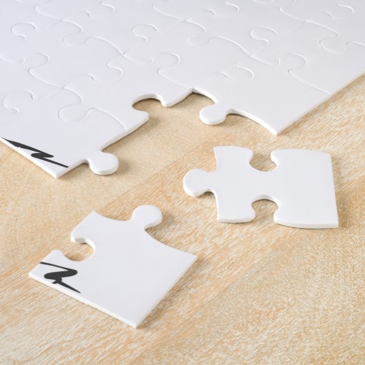 Puzzle Cute little cat with (Côté)