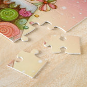 Puzzle Cute, maison de pain d'épices (Côté)