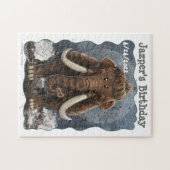 Puzzle Cute Mastodon (Horizontal)